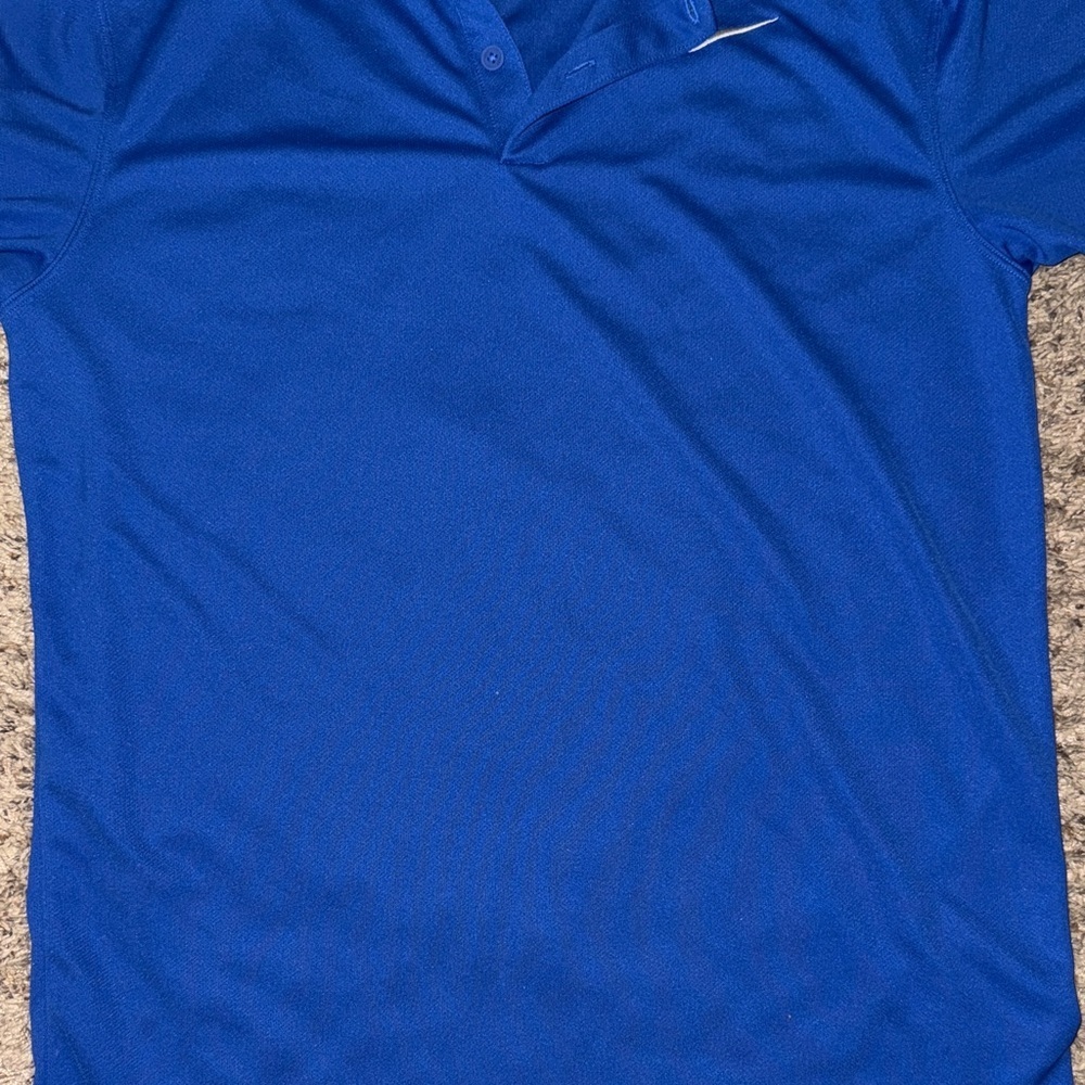Nike Men's Royal Blue Polo Shirt - Picture 3 of 4